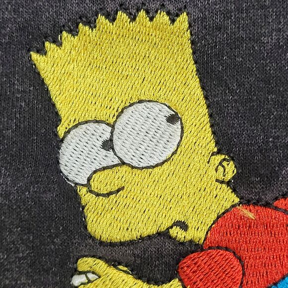 Bart-Simpson Hoodie Small 20x23 Matt-Groening - Picture 14 of 15